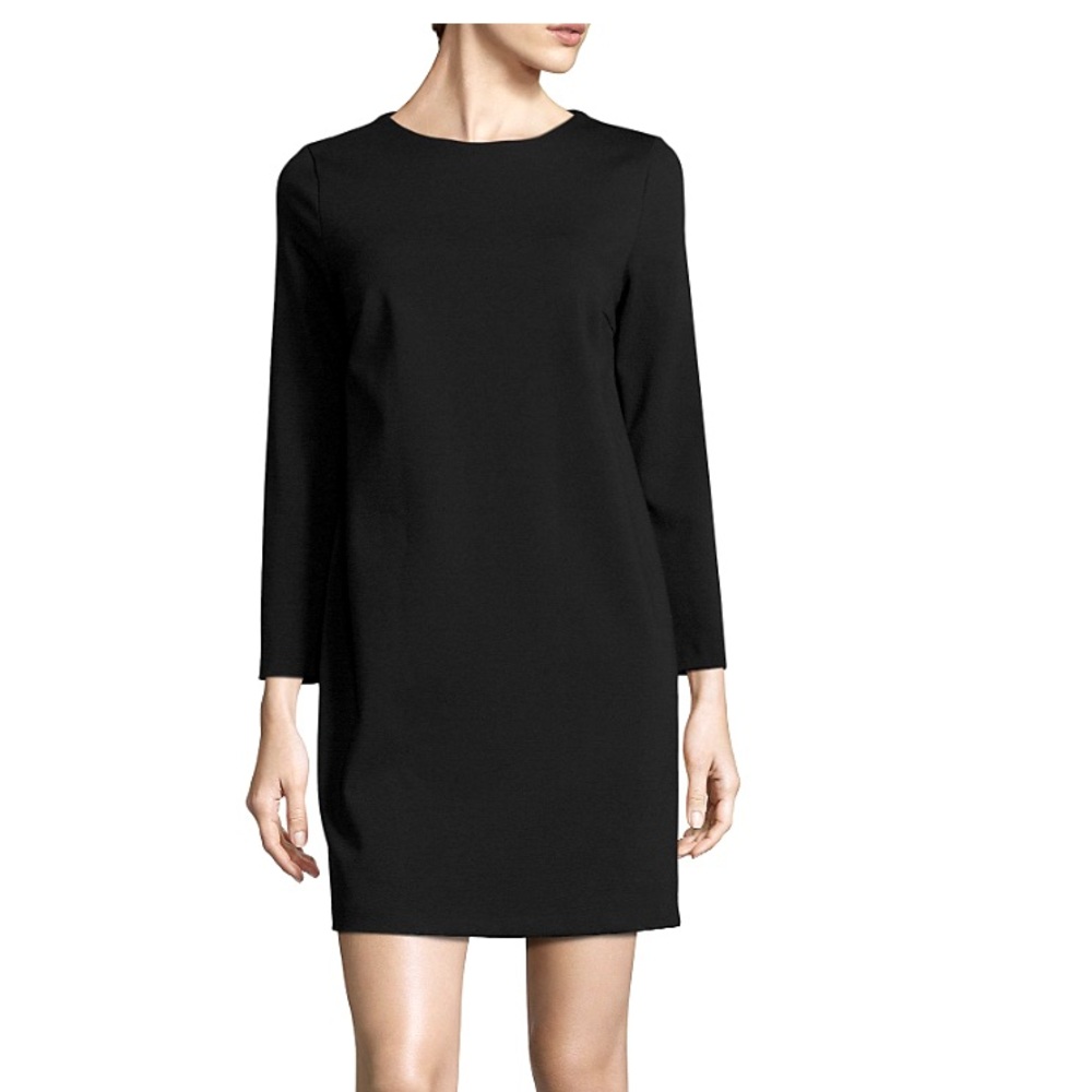 Wolford Bailey dress black size 6 EU size 36 3/4 sleeves viscose jersey knit
